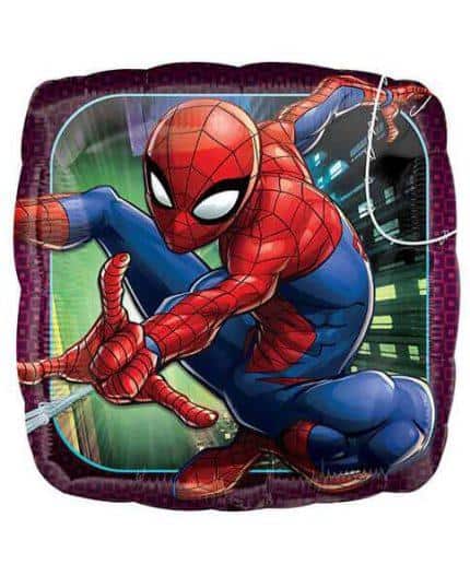 Шар Квадрат Человек Паук 46см